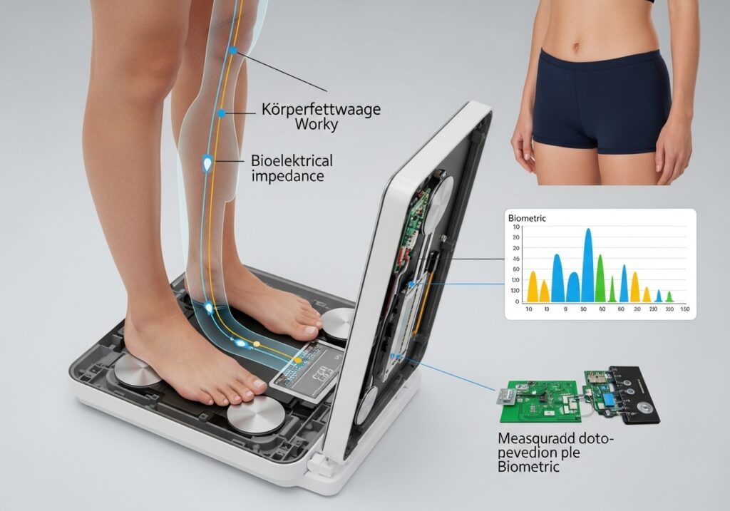 Intelligente Körperwaage