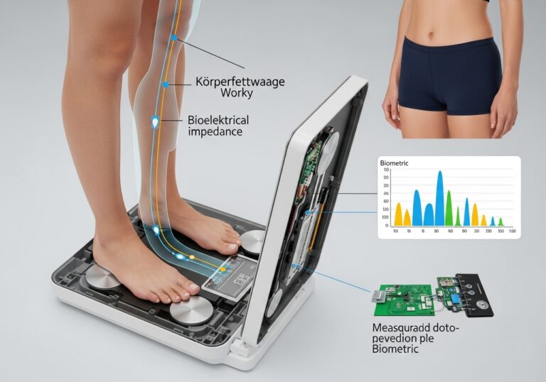 Intelligente Körperwaage